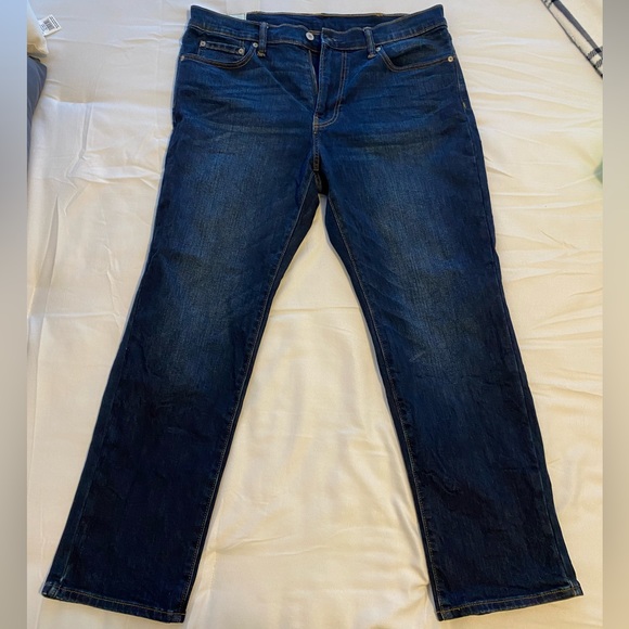 Men’s Abercrombie Straight Stretch Jeans - Picture 1 of 6